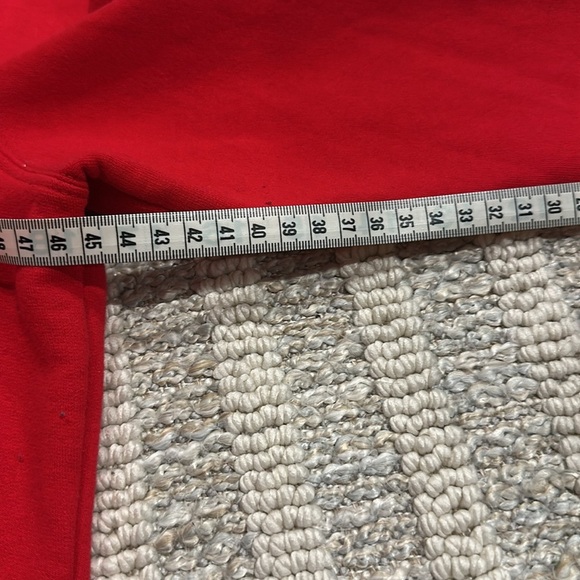 GAP Red Hoodie with Plaid Logo - Picture 7 of 7